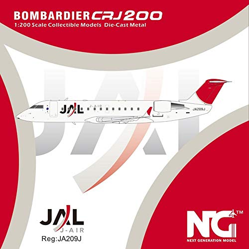 Amazon.com: NG Model NGM52037 1:200 JAL J-Air CRJ-200ER Reg