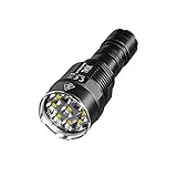 Lieferumfang: Nitecore TM9K Typ-C wiederaufladbare LED-Taschenlampe, Clip, Trageband, USB-C-Ladekabel, Holster