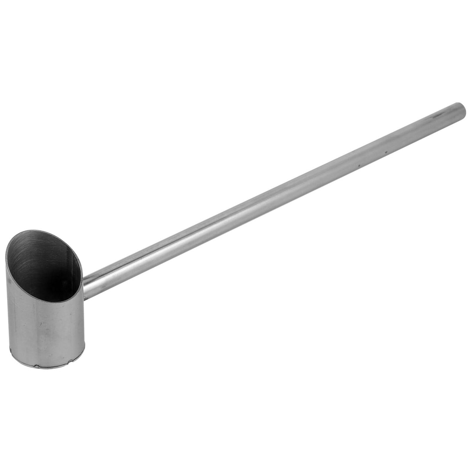 BESTonZON Sugar Spoon Marshmallow Machine for Cotton Candy Floss Spare Parts Stainless Steel Marshmallow Spoon Longs Handle Sugar Spoon Cotton Candy Machine Parts