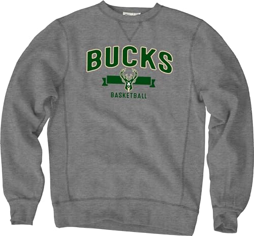 Sudadera gris NBA unisex de felpa con cuello redondo suave talla M de algodon