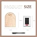 PDRYLY Wooden Ultrasound Picture Frame, Pregnancy Announcement Sonogram Photo Frame, Baby Announcement newbron sign with ink pad and pen, Pregnancy Gift For First Time Moms, black
