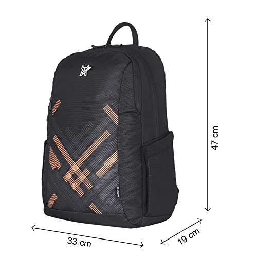 Image of Arctic Fox Criss-Cross Black 15.5 Inch Laptop Backpack