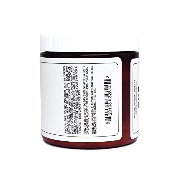 Peppermint-Vanilla-Whipped-Body-Butter-Hydrating-Cream-for-Dry-Skin-with-Shea-Butter-Scented-with-100-Pure-Essential-Oils-Paraben-Free-Non-Greasy-No-Synthetic-Fragrances-8-oz Better Shea Butter Whipped Body Butter for Women - PEPPERMINT VANILLA Body Lotion - Whipped Body Cream for Dry Skin - Paraben-Free, Non-Greasy Body Cream - Vanilla Peppermint Body Butter 8 oz