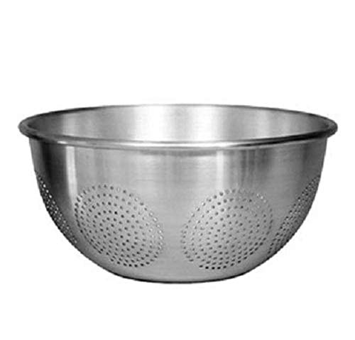 Update International Aco-12C Aluminum Colander 12 Qt Silver, 1100 Alum #TOP8