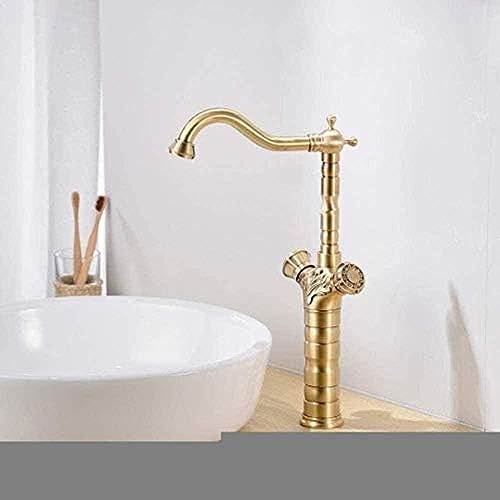 Robinet de cuisine rétro mitigeur eau chaude froide pour évier et grand lavabo
