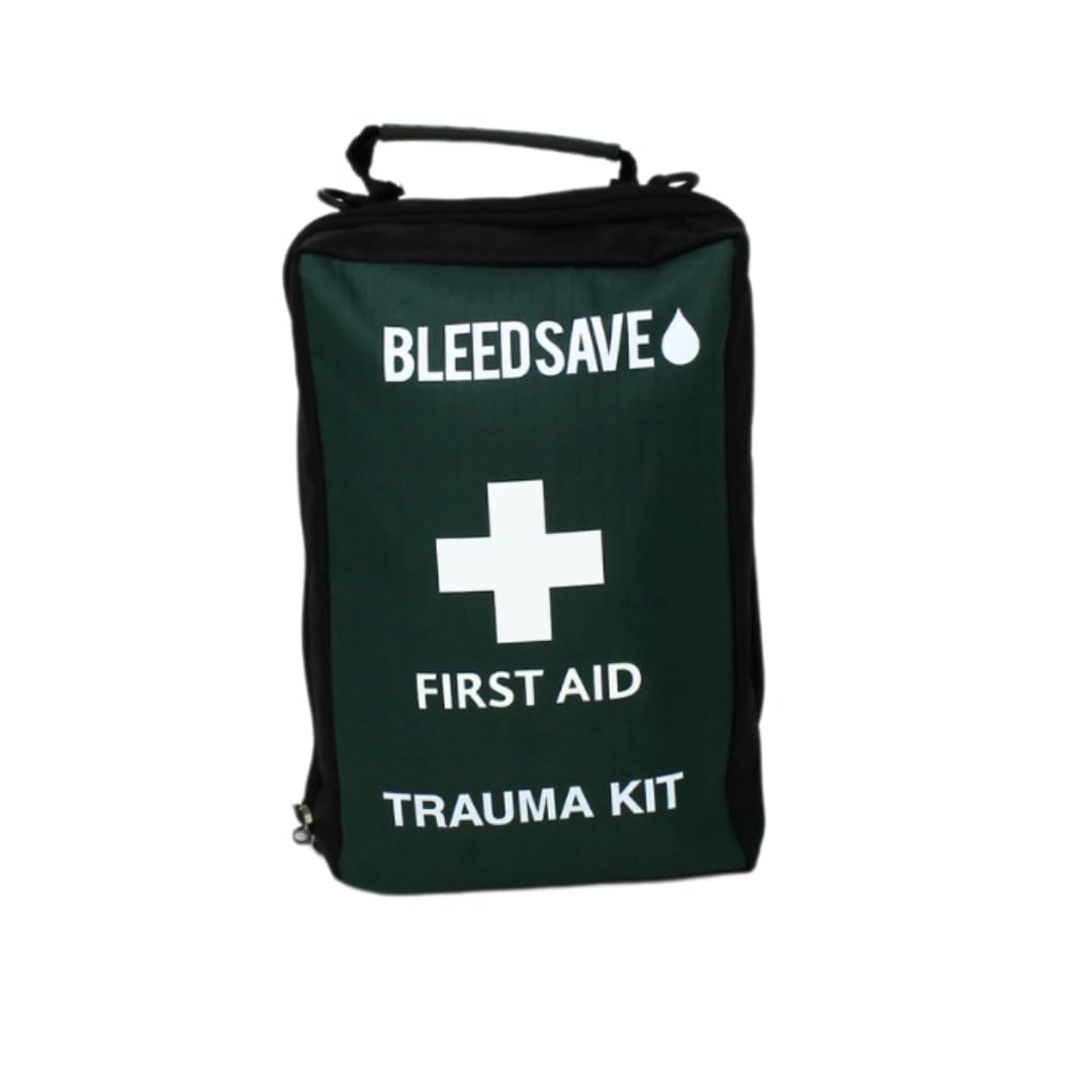 BleedSave Trauma Kit First Aid Bag - Empty