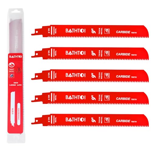 BATHTOI Carbide Reciprocating Saw Blades