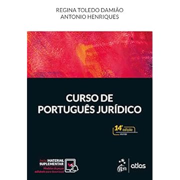 Capa do livro Curso de Português Jurídico