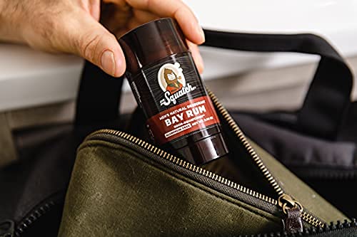 Dr. Squatch Men's Natural Deodorant 6-Pack Variety Bundle - Alpine Sage, Bay Rum and Birchwood Breeze - Odor-Squatching and Aluminum-Free, 2.65 oz, 6-Pack