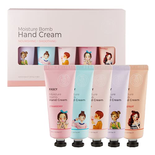 Fascy Moisturizing Hand Cream Assorted Scents – Hand Lotion for Women Gift, Hand Cream Travel Size, Hand Cream Gift Sets for Women, Hand Cream 40ml