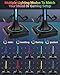 Qpfctwil Controller Stand with RGB Multi-Color Light Modes - Headset Holder for PS5, Xbox, Switch - Gaming Room Decor, Desk Organizer for Gamers