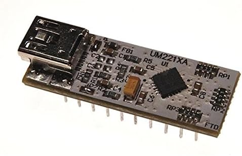 FTDI UMFT221XA-01 Evaluation Module, FT221XQ, USB To SPI, Designed to Plug into Standard 0.3" 24pin DIP Socket