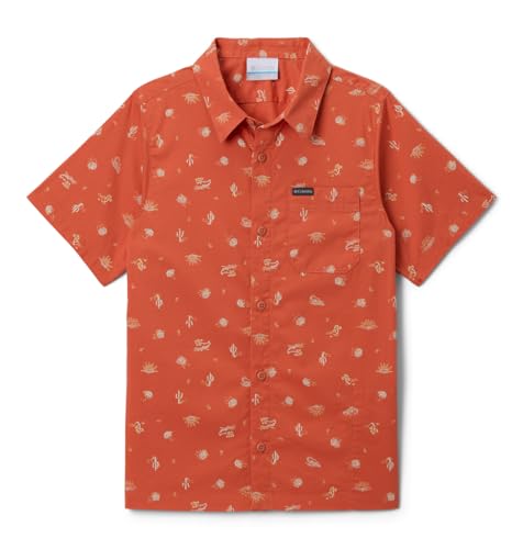 Columbia Boys' Rapid Rivers Printed Short Sleeve Shirt