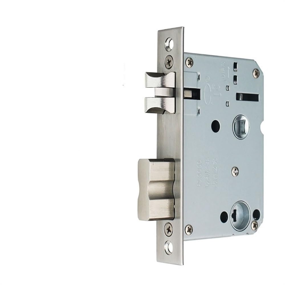 Door Lock Gearbox Metal Stainless Steel Electronic Lock Body 5050 Mortise for Smart Door(22X147MM)