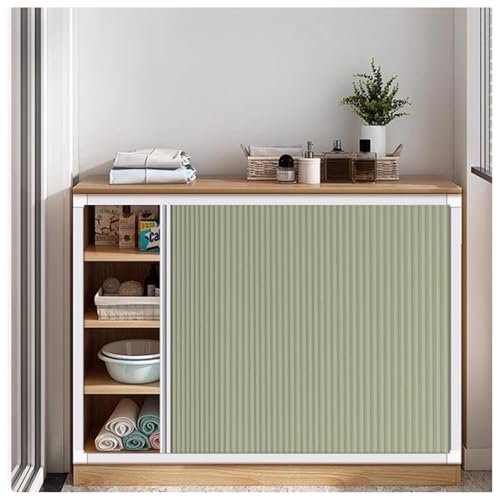 XYUERU Porte de Placard intérieure accordéon, Portes rétractables, Porte Pliante Invisible for Cuisine, Toilettes, Garde-Manger(60x60cm)