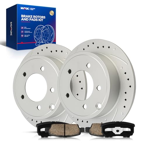 Image of KAX Rear Brake Kit Fits 200, Avenger, Patriot, Compass, Caliber, Sebring