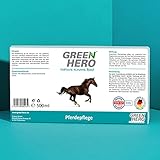 Green Hero Pferdepflege Pflegt die Haut und unterstützt den Regenerationsprozess bei Sommerekzemen Räude Juckreiz Milben Hefepilzen Reizungen für Pferde 500ml