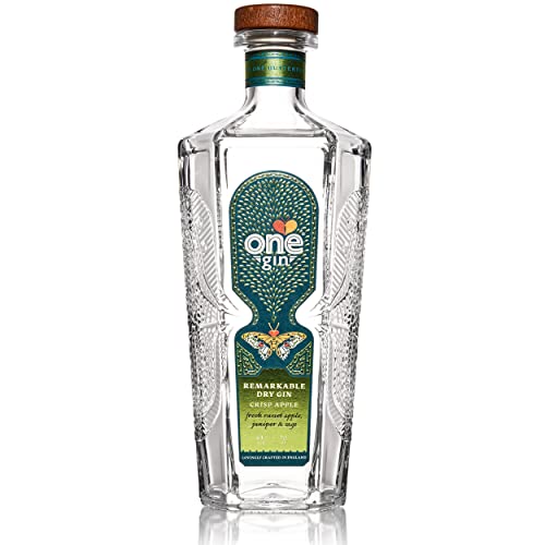 One Gin - Sage & Apple - Premium London Dry Craft Gin, 70 cl