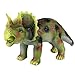 Boley Jumbo Monster 20" Soft Jurassic Triceratops Toy - Big Educational Dinosaur Action Figure, Designed for Rough Play - Great Sandbox Toy, Beach Toy, Dinosaur Party Toy, and Toddler Dinosaur Gift