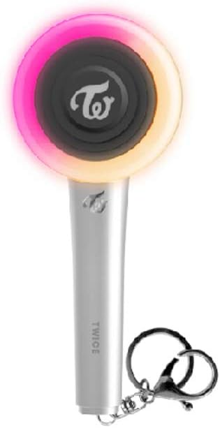 Amazon Com Twice Official Light Stick Mini Keychain Idolpark Gift Arts Crafts Sewing