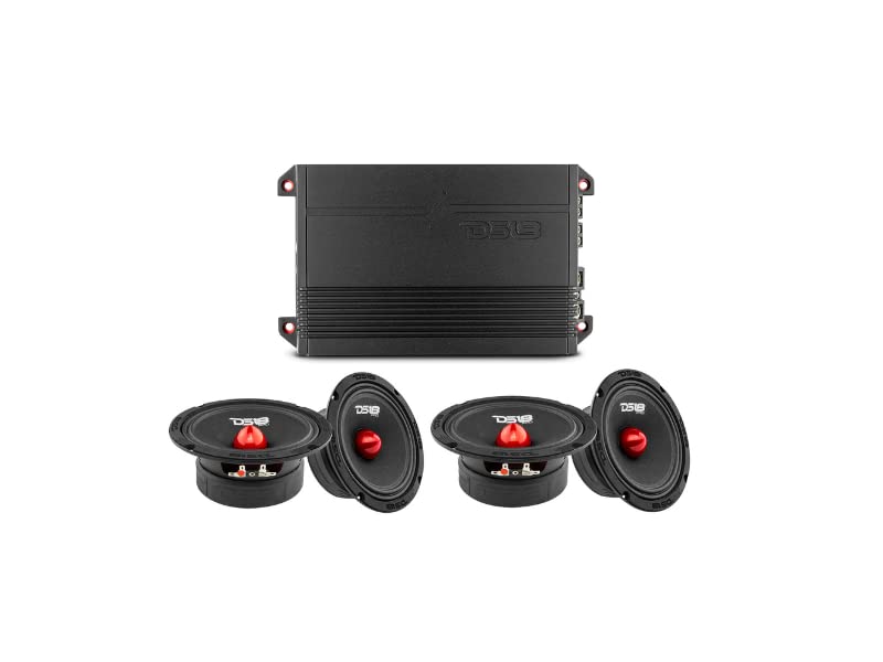 Amazon.com: PRO-GM6B Car Audio Door Speaker Bundle - 4 x 6.5