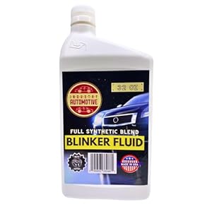 Hilarious Gag Gift Premium Blinker Fluid – | Empty Bottle Prank | Perfect for Car Enthusiasts, Mechanics & Practical Jokers