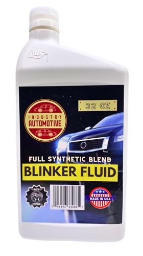 Hilarious Gag Gift Premium Blinker Fluid – | Empty Bottle Prank | Perfect for Car Enthusiasts, Mechanics & Practical Jokers