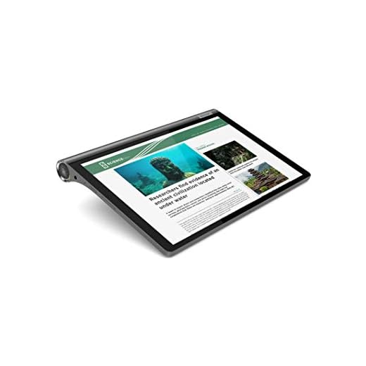 Lenovo Yoga Smart Tab, 10.1" FHD Android Tablet, Octa-Core Processor, 64GB Storage, 4GB RAM, Iron Grey, ZA3V0005US