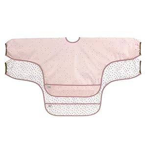 Lässig Lange mouw Bib 2 stuks Assortiment Over Friends Chinchilla