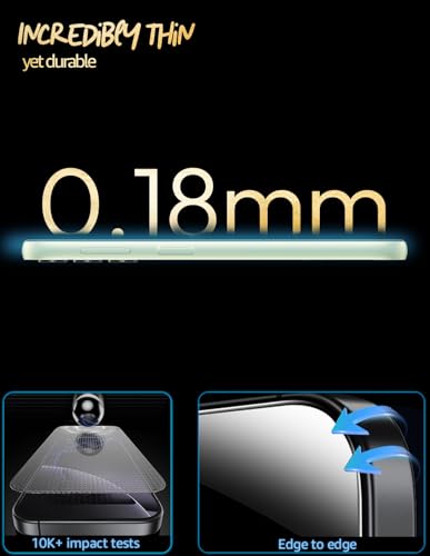 Image of Lensarmor Compatible with Samsung Galaxy M34 / A24 Screen Protector (1 Pack) - Premium 9H Tempered Glass, Military-Grade Protection, HD Clear Display, Anti-Fingerprint & Case-Friendly Fit