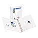 Avery 09301 Slant-Ring View Binder, 1-Inch Capacity, 11-Inch x8-1/2-Inch, White