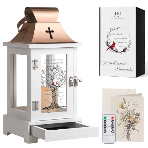 HugMemories Memorial Lantern with Keepsake Drawer