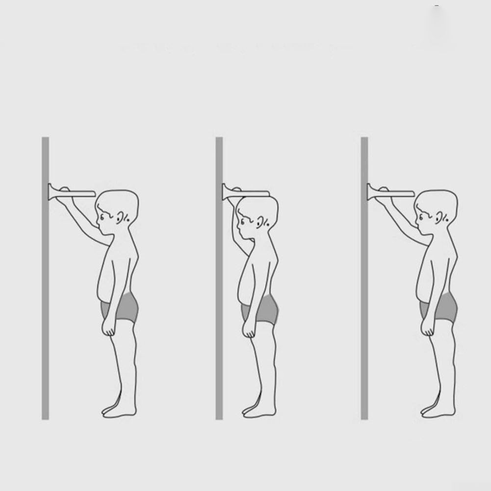 Mesure de la hauteur pour la taille des enfants, stadiomètre portable sans fil, mesures rapides et précises, 200 cm (vert)
