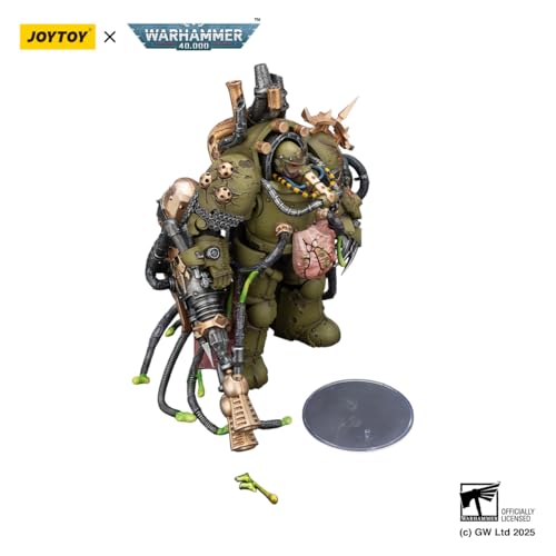 Image of JOYTOY Warhammer 40k Death Guard Lord of Virulence 1 /18 Action Figure