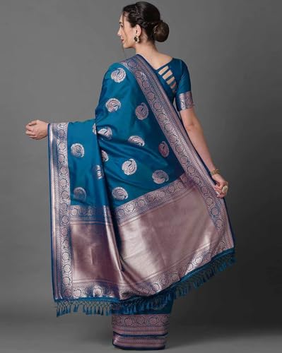 Image of GRECIILOOKS Saree | Women Saree | Saree for women latest design | Saree | Saree for Women | Silk Saree | Banarasi Saree