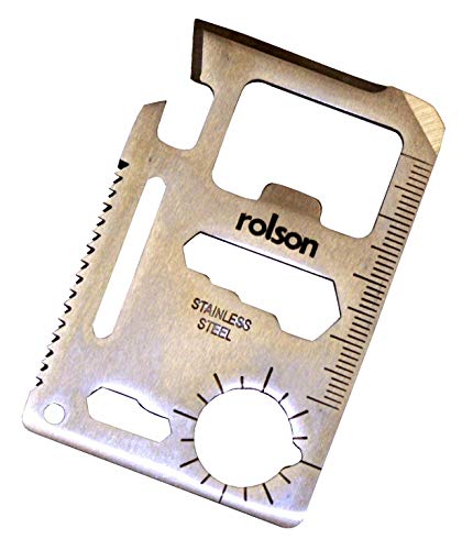 Preisvergleich Produktbild Rolson Überlebenskarte, Multifunktionswerkzeug