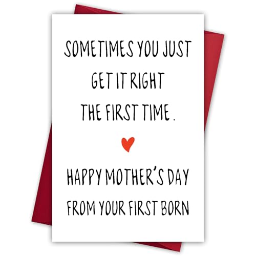 50% Off Funny Mother's Day Cards - 2 Styles Available
