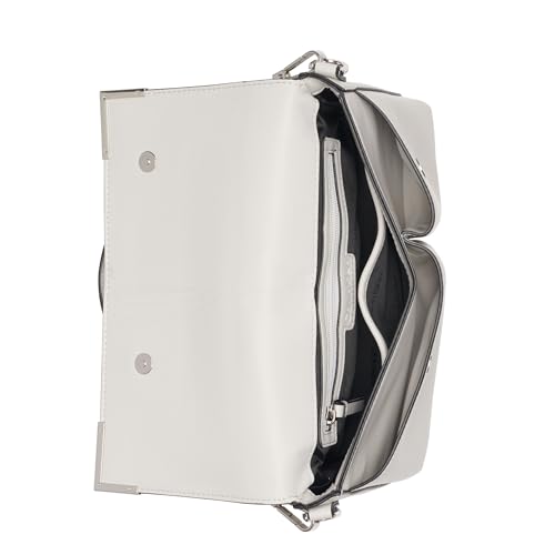 Image of Calvin Klein Women's Mica Organizational Flap Demi Shoulder Bag & Crossbody