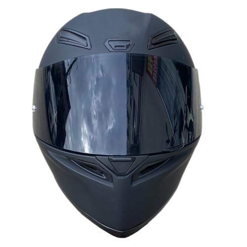 K1 Face Shield Uv-Protected for AGV K1, K1S, K3SV, K5, K5S Helmet Shield Visor Windshield (Black-Day use only)