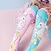 Bibalabili Crazy Socks for Kids - Cute Girls Knee High Silly Socks Fun Madmia Style Colorful Cute Animal Knee High Socks (Cute Unicorn)