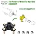 10L0L Golf Cart Rear Wheel Hub Assembly Compatible with Club Car Precedent, Carryall, EX40 Engine 2015-2019 Golf Cart Models, OEM# 103995001, 1039950-01