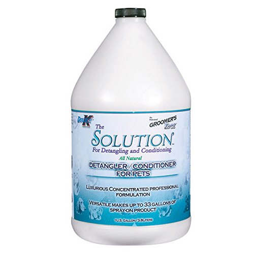 Pet Conditioner Detangler Cleanser Dogs Cats All Natural Solution - Choose Size(1 Gallon)