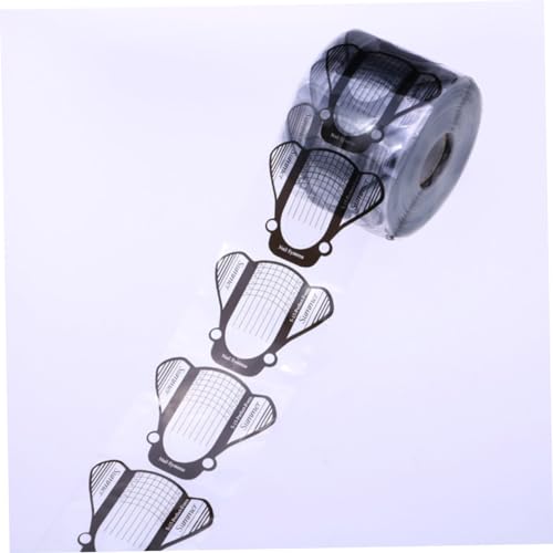 Roll para extensión de uñas con bandeja adhesiva para manicura miniatura 6