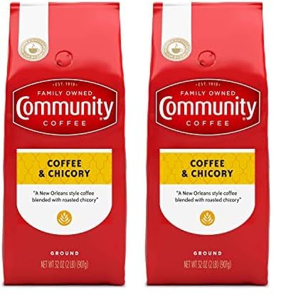 Community Coffee & Chicory Ground Coffee 32 oz (Pack of 2)