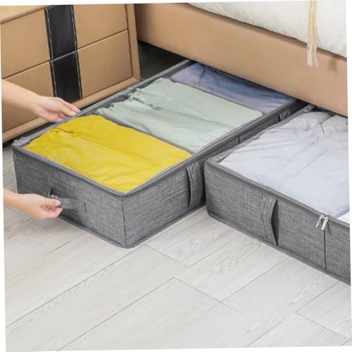 Caja de almacenamiento plegable para proteger mantas y edredones del polvo 3