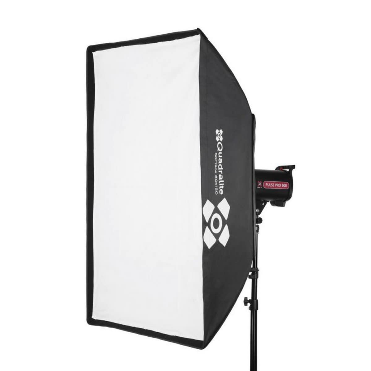 QUADRALITE (EX QUANTUUM) SOFTBOX 80 x 120 CM. COMPLETO DI ANELLO STANDARD BOWENS