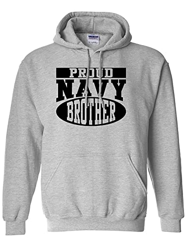 zerogravitee Proud Navy Brother Hooded Sweatshirt