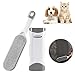 Qisiewell Brosse Anti Poils Animaux Chat & Chien - Brosse de Nettoyage Magique Réutilisable Enlève Poils - Brosse Poil Animaux Magique Chien & Chat de Nettoyage(vêtements/canapé/Voiture)
