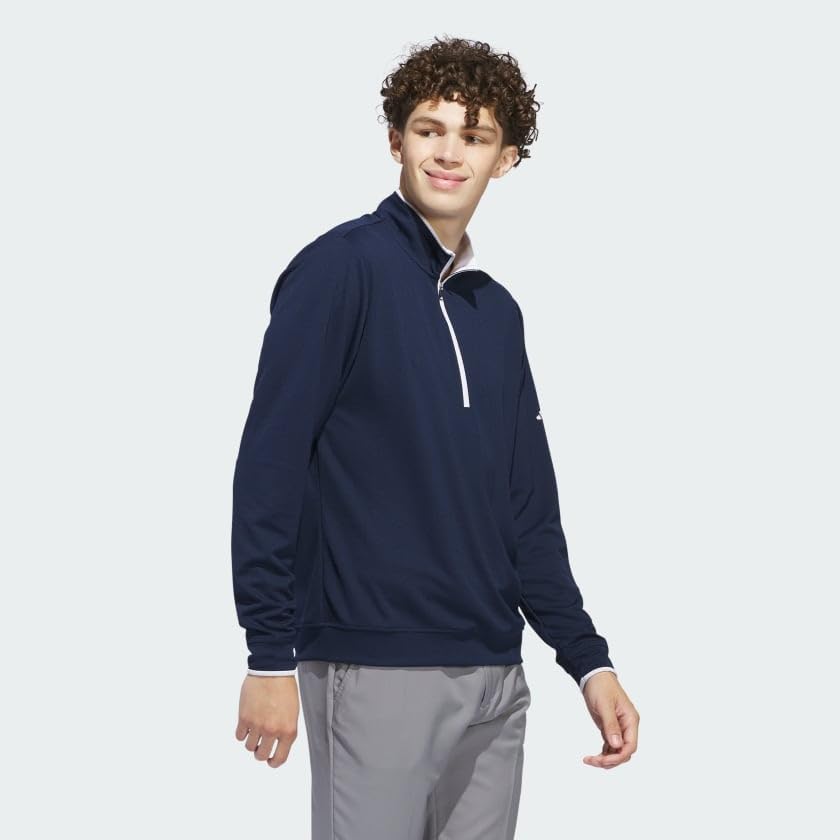 Image of adidas Men's CORE LTWT 1 /4 Z Collegiate navy / 3XL3XL US
