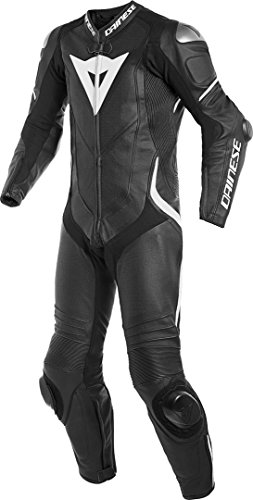 Dainese Combinaisons de Moto, Noir/Blanc, Taille 30